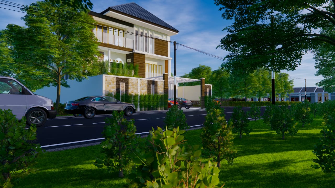 Rumah Tinggal Minimalis 3 Lantai